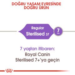 Royal Canin Sterilised 37 Kısırlaştırılmış Yetişkin Kedi Maması 15kg