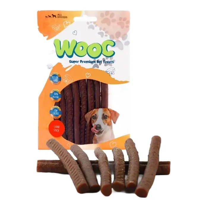 Wooc Kuzu Etli Çubuk Köpek Ödül Maması 80 Gr