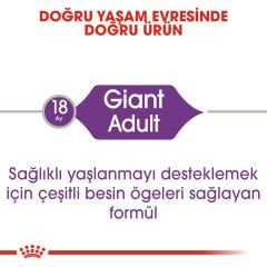 Royal Canin Giant Adult İri Irk Yetişkin Köpek Maması 15kg