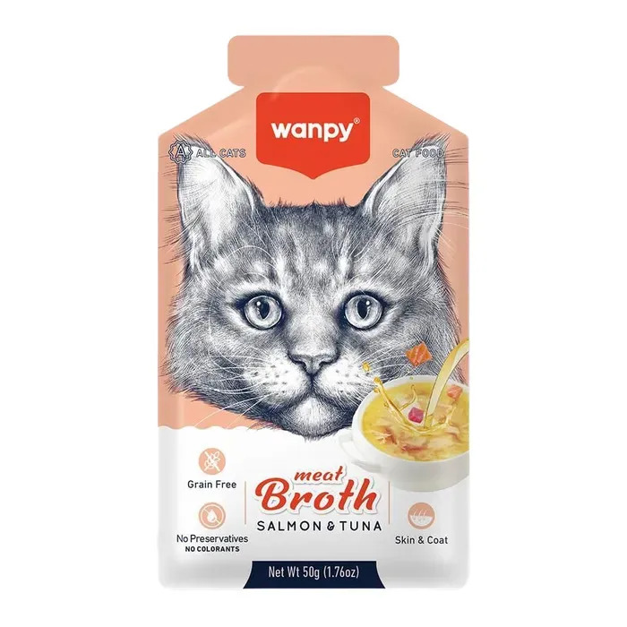 Somonlu Ve Ton Balıklı Kedi Çorbası 50 Gr