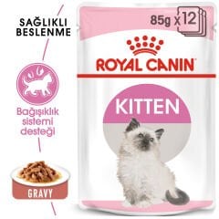 Royal Canin Kitten Gravy Yavru Kedi Konservesi 12x85gr 12li