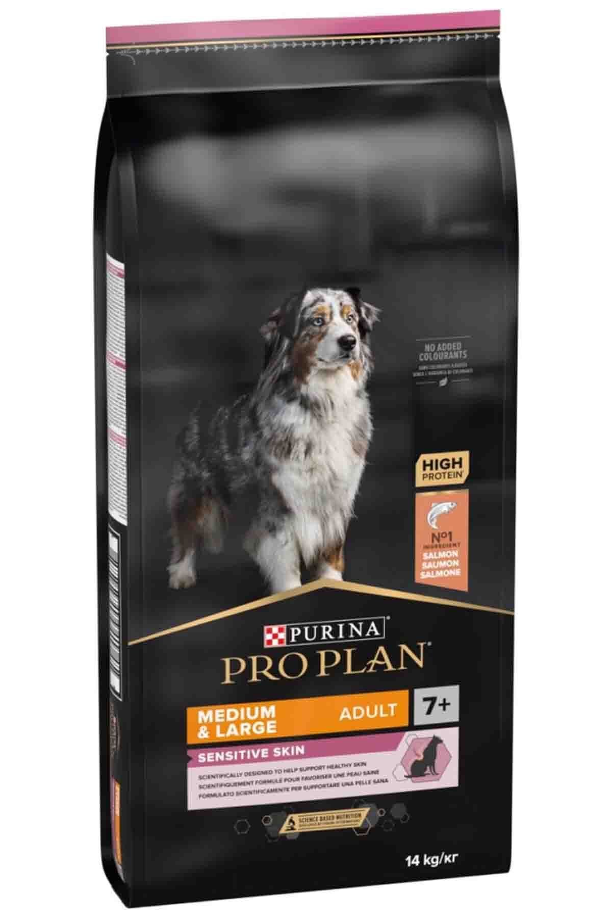 Pro Plan Somonlu Senior +7 Orta ve Büyük Irk Yaşlı Köpek Maması 14kg