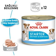 Royal Canin Starter Mousse Mother Babydog 195gr