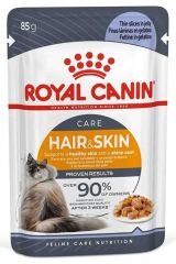 Royal Canin Hair & Skin Jöleli Kedi Konservesi 85gr