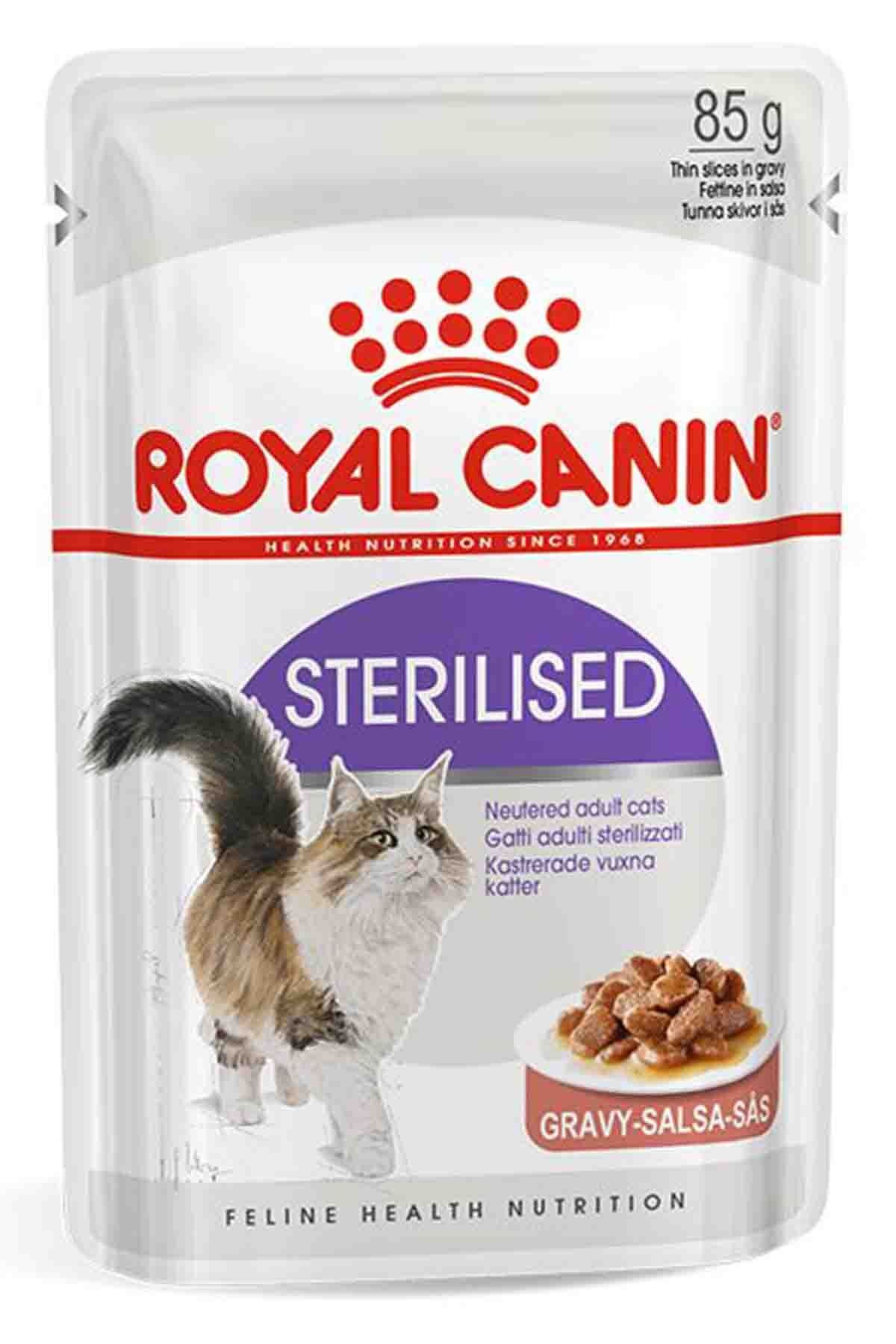 Royal Canin Gravy Kısırlaştırılmış Yetişkin Kedi Konservesi 85gr