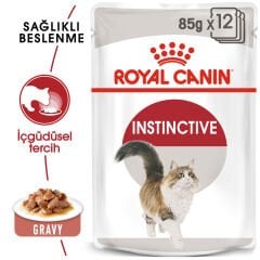 Royal Canin Instinctive Gravy Kedi Konservesi 12x85gr 12li