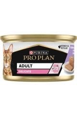 Pro Plan Delicate Hindi Etli Yetişkin Kedi Konservesi 85gr