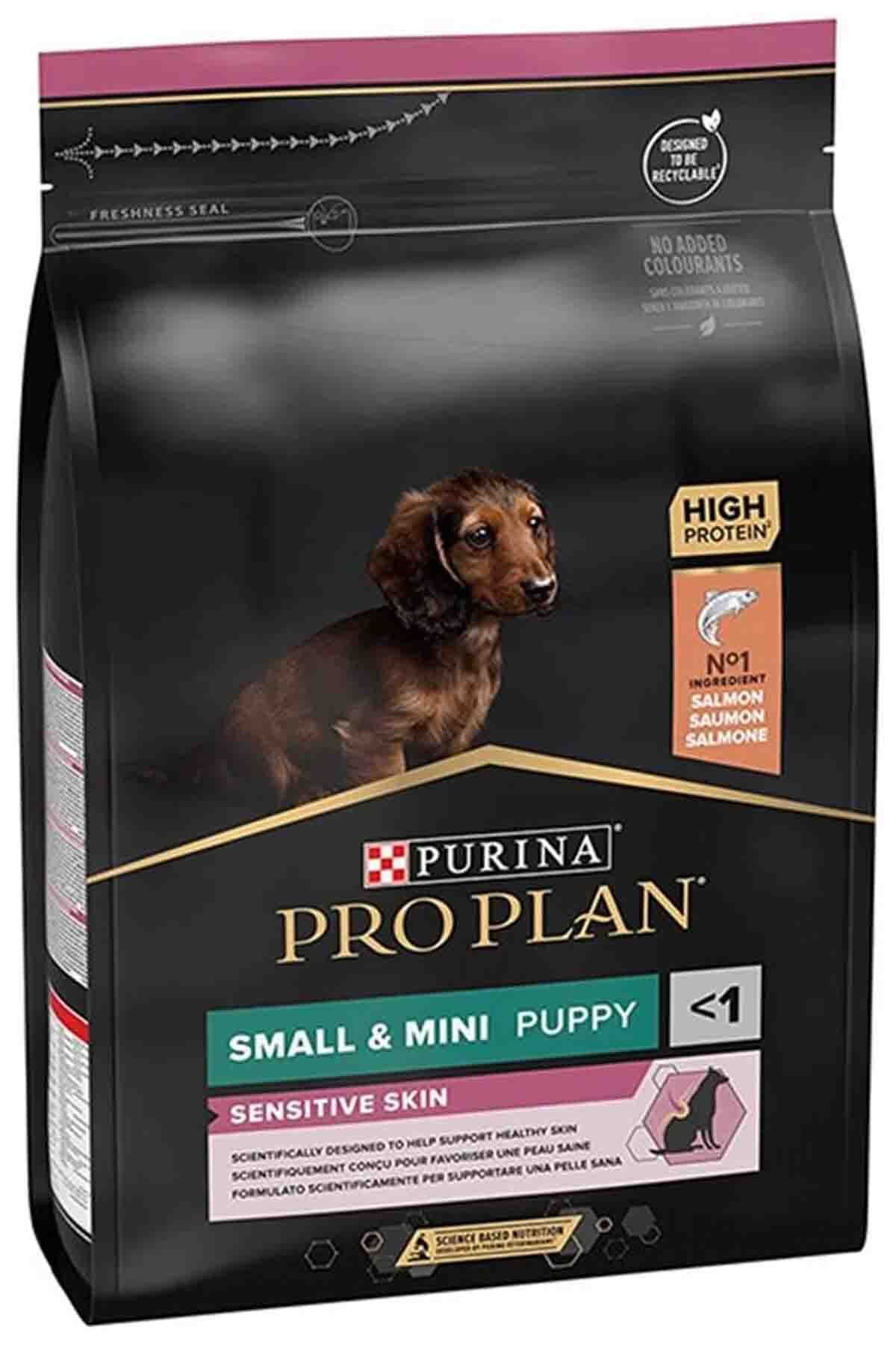 Pro Plan Puppy Somonlu Küçük Irk Hassas Derili Yavru Köpek Maması 3kg