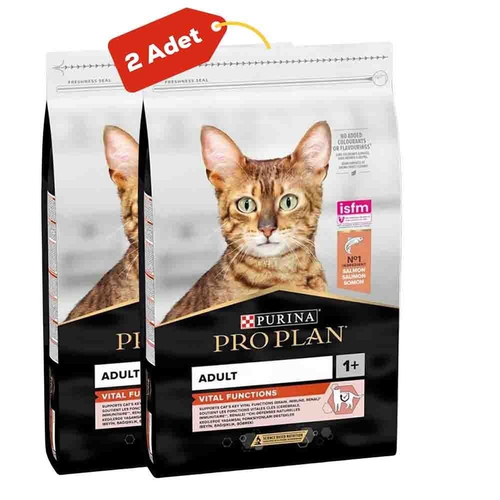 Pro Plan Somonlu Yetişkin Kedi Maması 2li Paket (3kg+3kg)