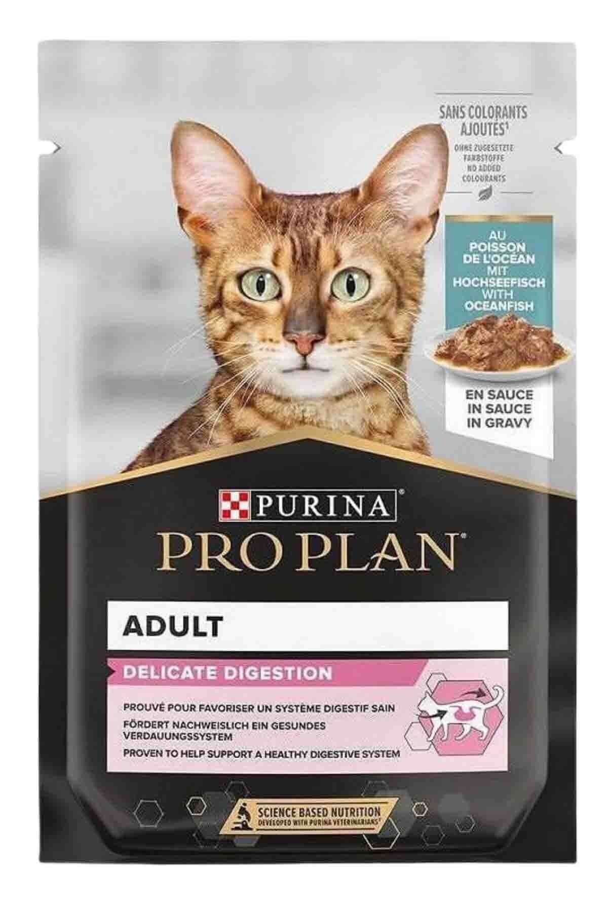 Pro Plan Delicate Okyanus Balıklı Yetişkin Kedi Konservesi 85gr