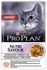 Pro Plan Nutri Savour Hindi Etli Yetişkin Kedi Konservesi 85gr