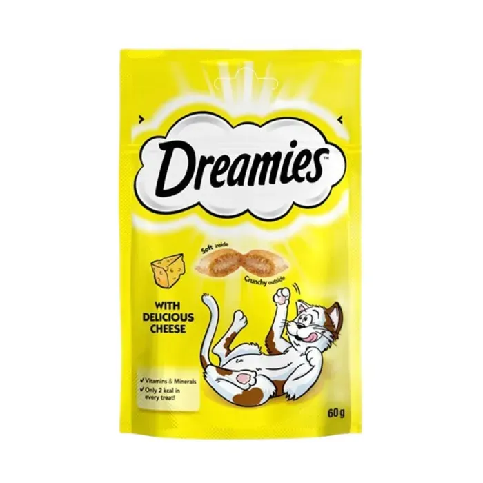 Dreamies Mama Peynirli Kedi Ödülü 60 G