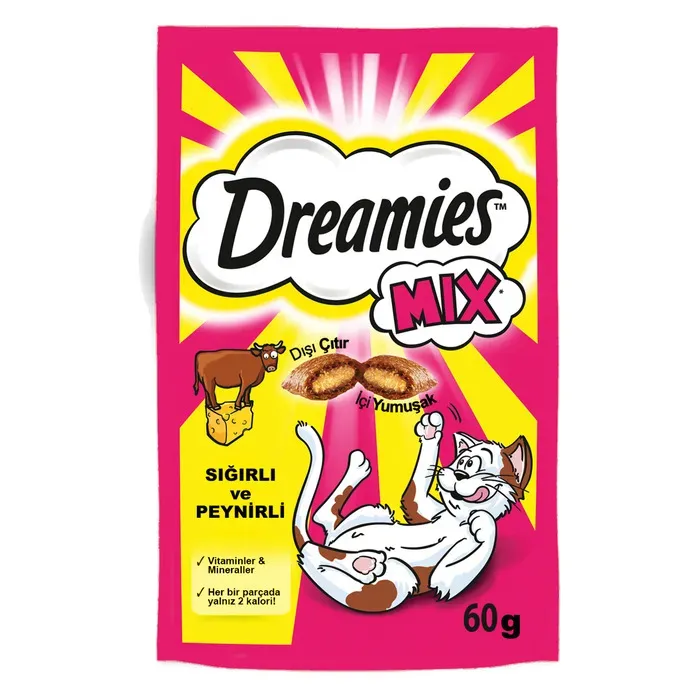 Dreamies Mix Kedi Ödül Krakeri 60 Gr