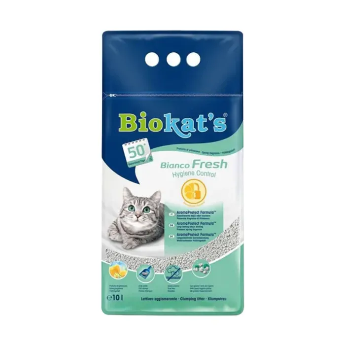 Biokat 'S Micro Bianco Fresh 10 Lt