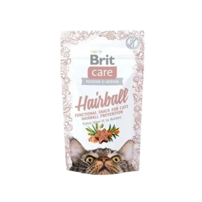 Brit Care Snack Hairball Ördekli Kedi Ödülü 50 Gr