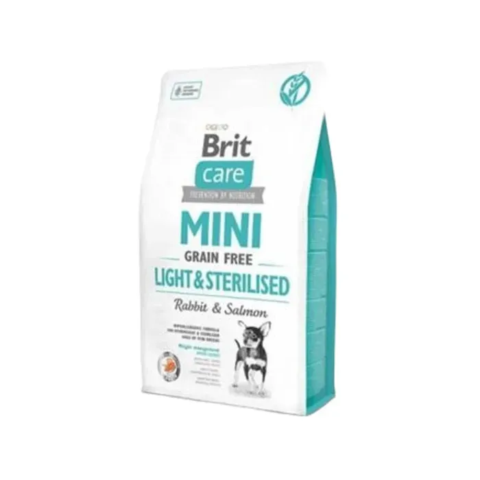 Care Mini Light Kısırlaştırılmış Küçük Irk Tavşanlı Köpek Maması 2 Kg