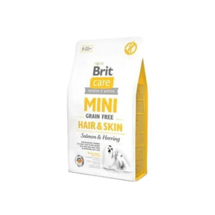 Mini Hair Skin Tahılsız Somon Ve Ringa Balıklı Küçük Irk Yetişkin Köpek Maması 2 kg