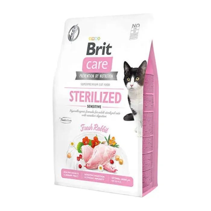 Sterilised Tavşan Etli Tahılsız Kısırlaştırılmış Kedi Maması 2 Kg