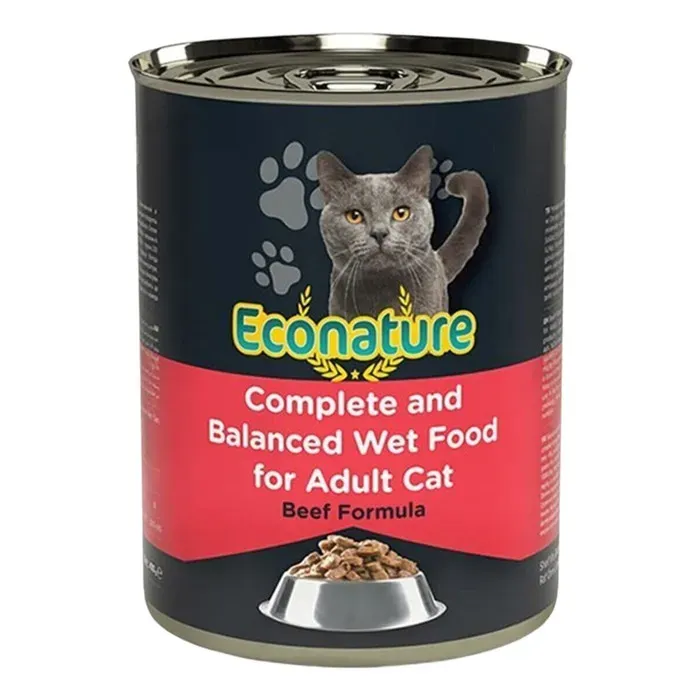 Sığır Etli Yetişkin Kedi Konserve Maması 400 gr