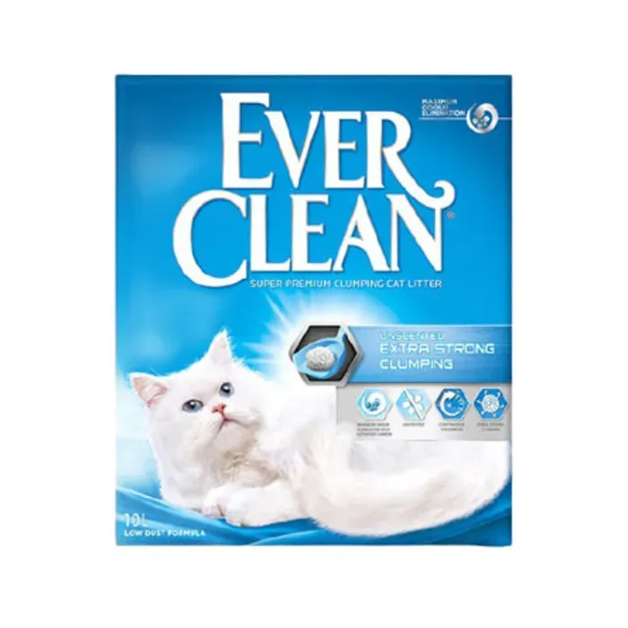 Ever Clean Ekstra Güçlü Kokusuz Doğal Kedi Kumu (10 L)