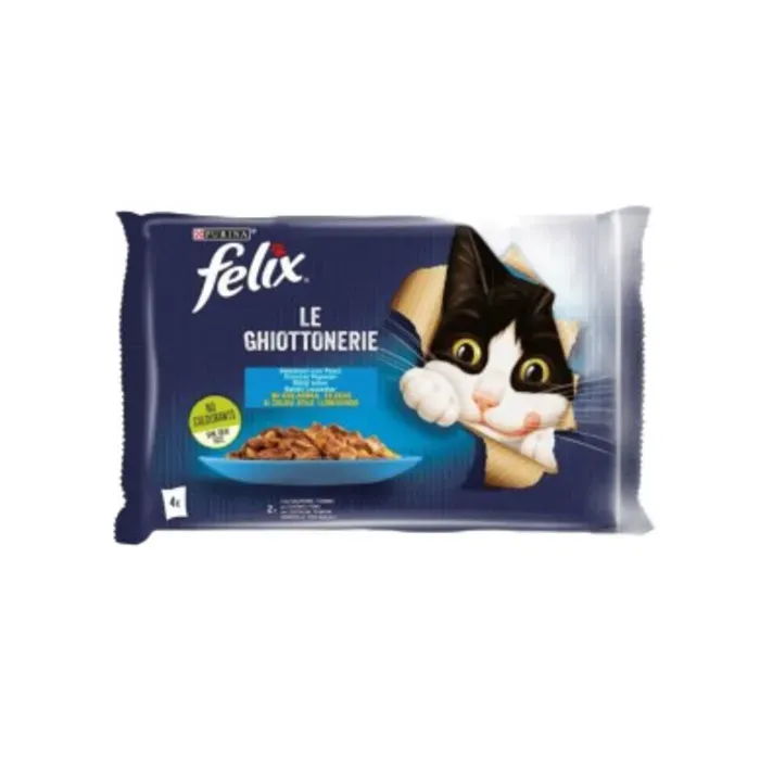 Felix Kedi Maması somonlu Pouch Avantaj Paketi 4x85 Gr