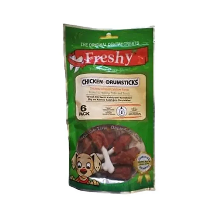 Freshy Chicken Drumsticks Tavuk Butları Her Irka Uygun Köpek Ödülü 90 gr