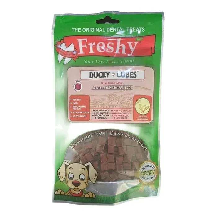 Ducky Cubes Taze Ördek Etinden Küp Ödül Maması 80 Gr