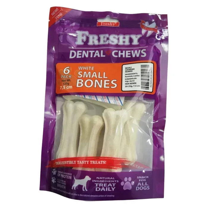 Dental Chews Beyaz Kemik 20-25 Gr 6 Adet