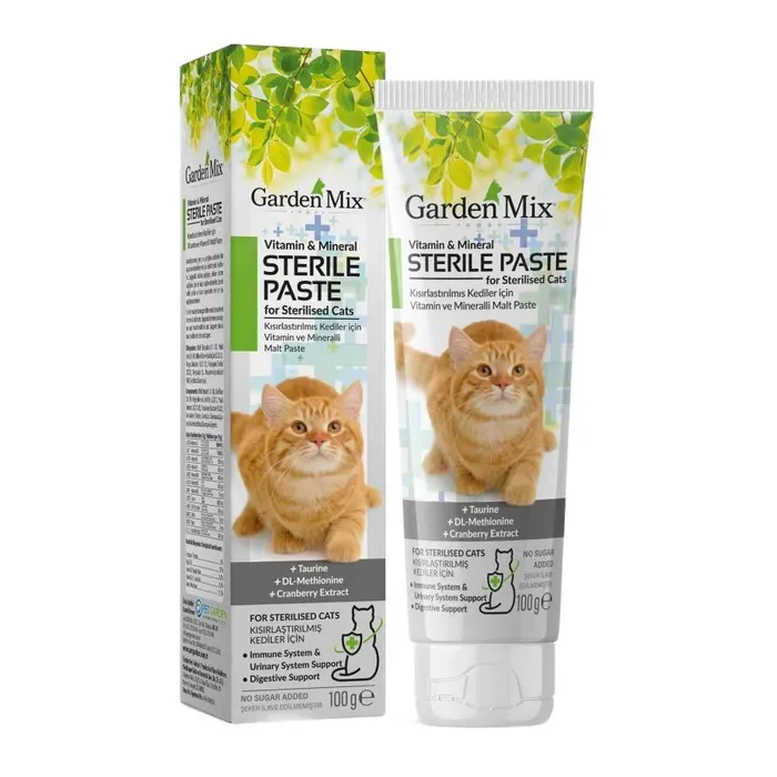 Gardenmix Kedi Steril Multivitamin Macun 100 Gr