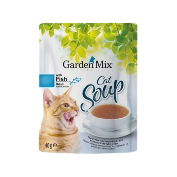 Gardenmix Balıklı Kedi Çorbası 40 Gr