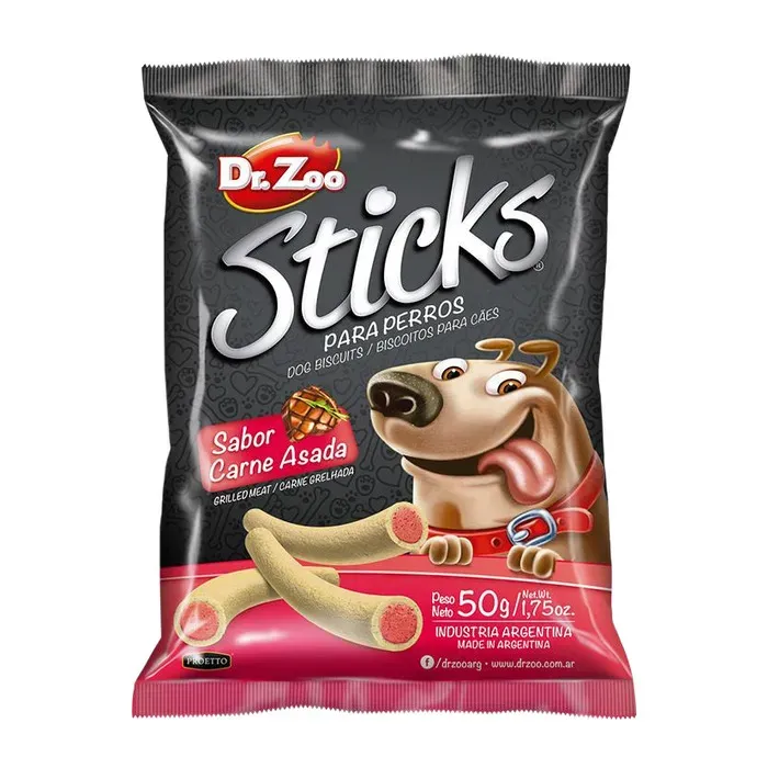 Sticks Izgara Biftekli Köpek Ödülü 50 Gr