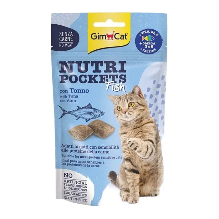 Nutri Pockets Ton Balıklı Kedi Ödülü 60gr