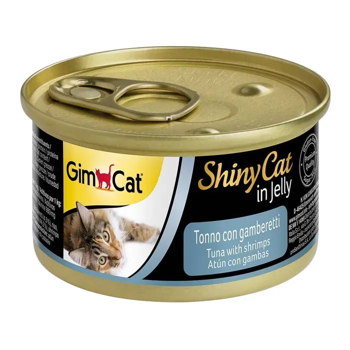 Shinycat Ton Balıklı-Karides Jöleli Kedi Konservesi 70 gr