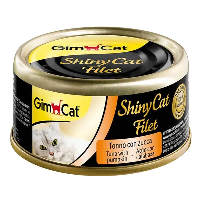 Gimcat Shinycat Fileto Kedi Maması -tuna Ve Bal Kabaklı 70 Gr