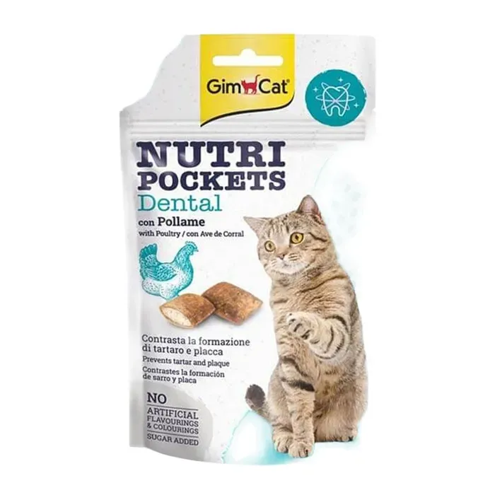 Nutri Pockets Dental Kedi Ödül Maması 60 Gr