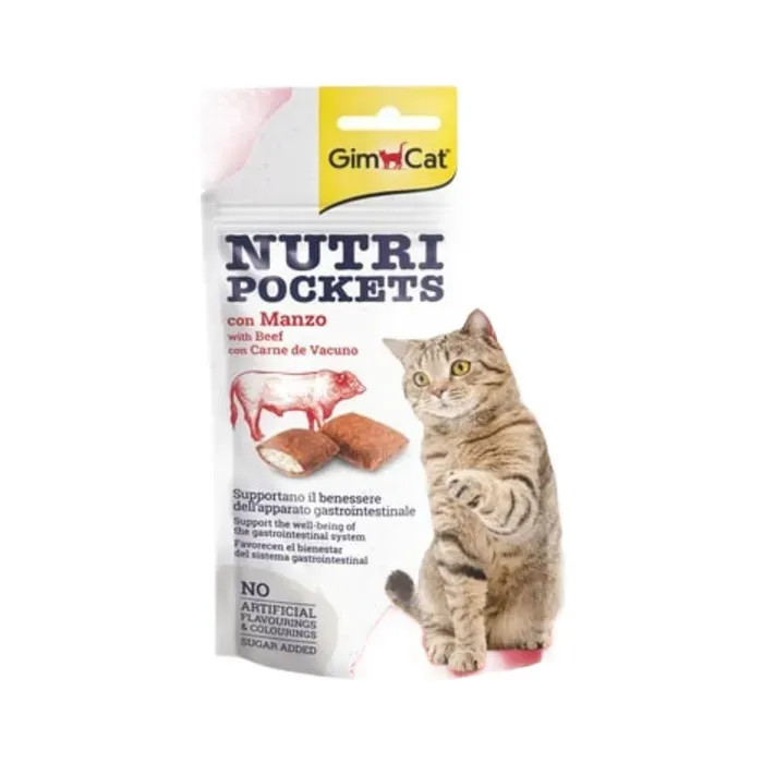 Nutripockets Kedi Ödülü Biftek Malt 60 Gr