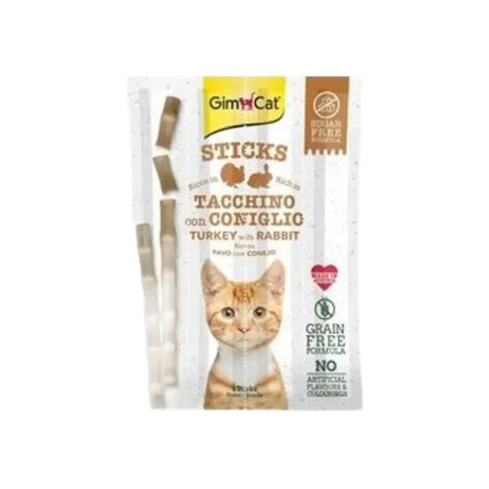 Gimcat Stıcks Hindi&Tavşan 4'Lü 20Gr