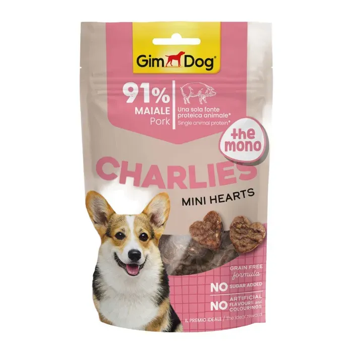 Gimdog Charlies The Mono Mini Hearts Domuz Etli Köpek Ödülü 70 Gr