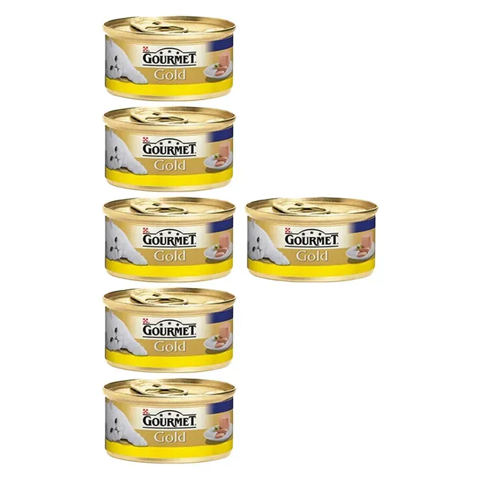 Gourmet Gold Kıyılmış Tavuklu Yaş Kedi Maması 85Gr 6AL 5ÖdeCNDST0510GGKT