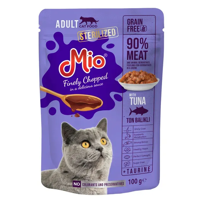 Mio Ton Balıklı Kedi Yaş Mama 100 Gr