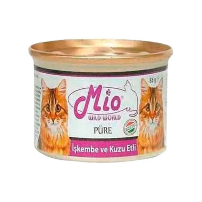 Mio İşkembe Ve Kuzulu Yetişkin Kedi Konservesi 85 gr