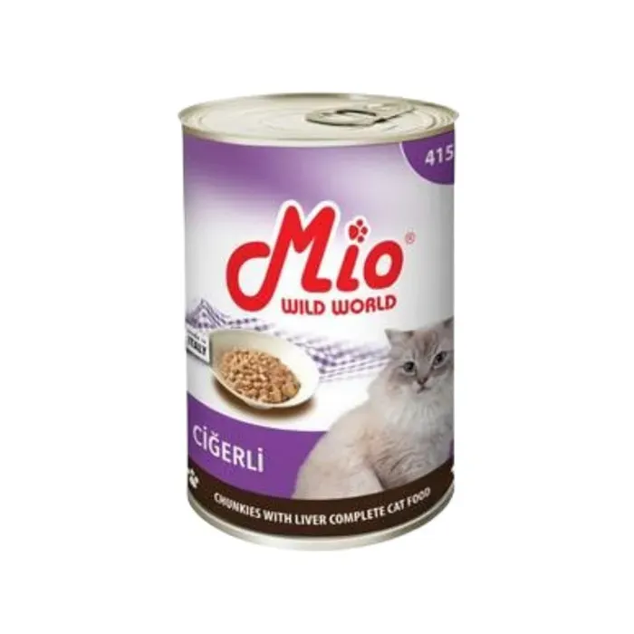 Mio Cat Ciğerli Konserve Kedi Maması 415 gr