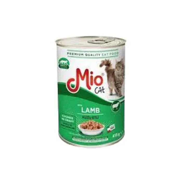 Mio Kuzu Etli Konserve Kedi Maması 415 Gr