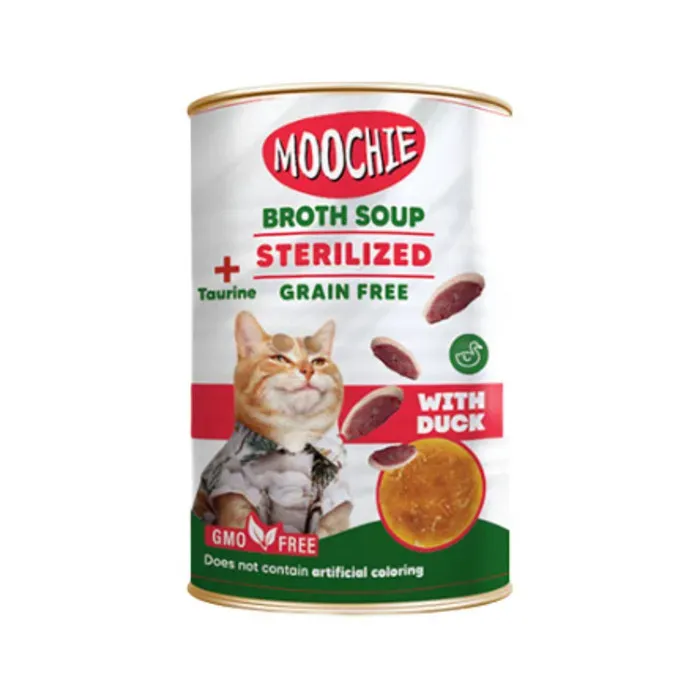 Moochie Et Suyu Çorba Ördekli Kısır Kedi 135 Ml