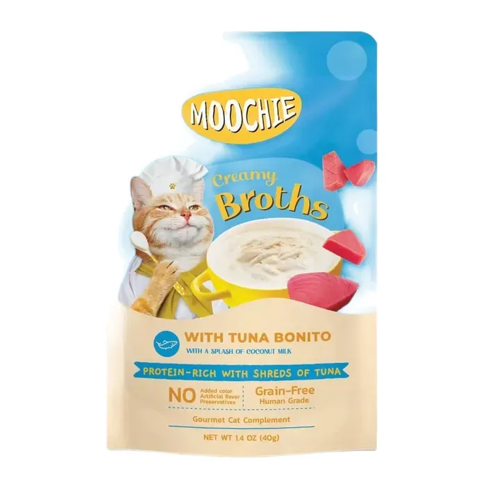 Moochie Creamy Broths Ton Balıklı Hindistan Cevıizi Sütlü 40 Gr