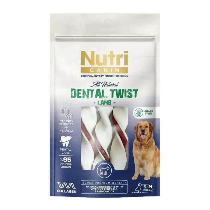 Dental Twist Kuzulu Köpek Ödülü S/m 80 Gr