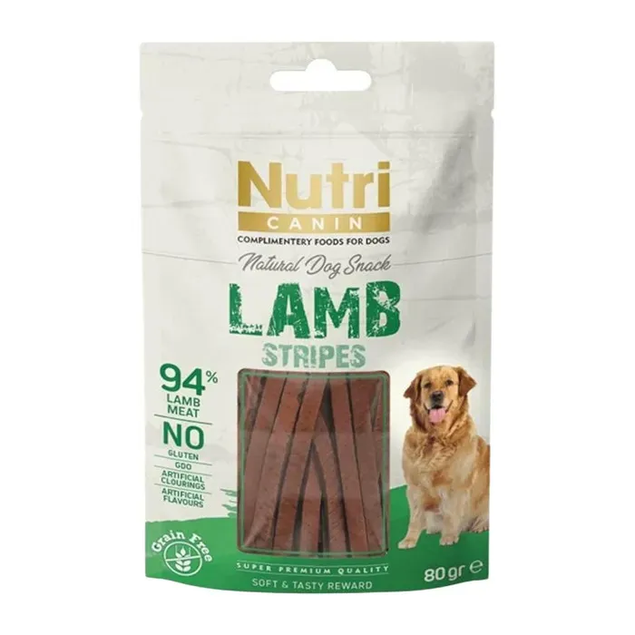 Nutri Canin Kuzulu Tahılsız Köpek Ödül Maması 80 gr