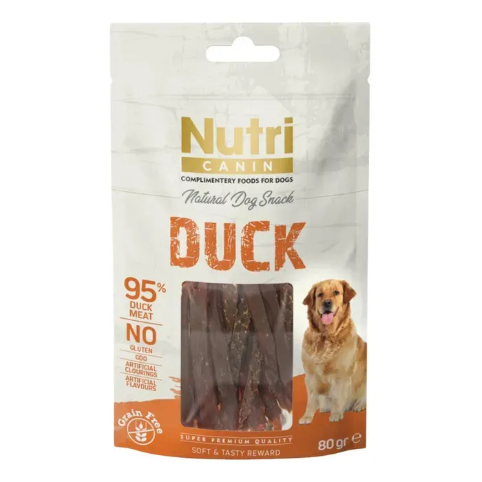 Nutri Canin Tahılsız Ördekli Köpek Ödül Maması 80 Gr