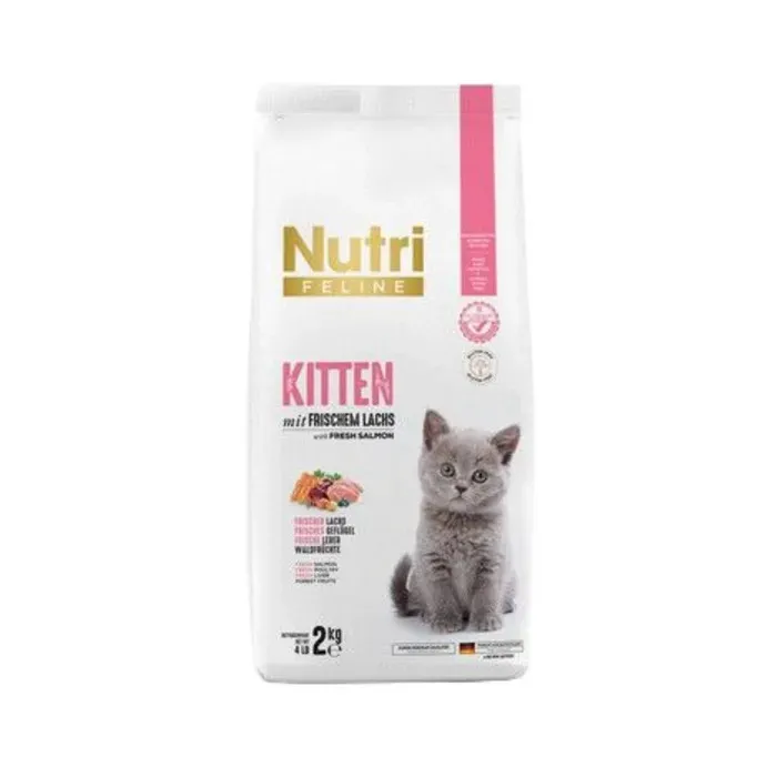 Nutri Feline Kitten Glutensiz Az Tahıllı Yavru Kedi Maması 2 Kg