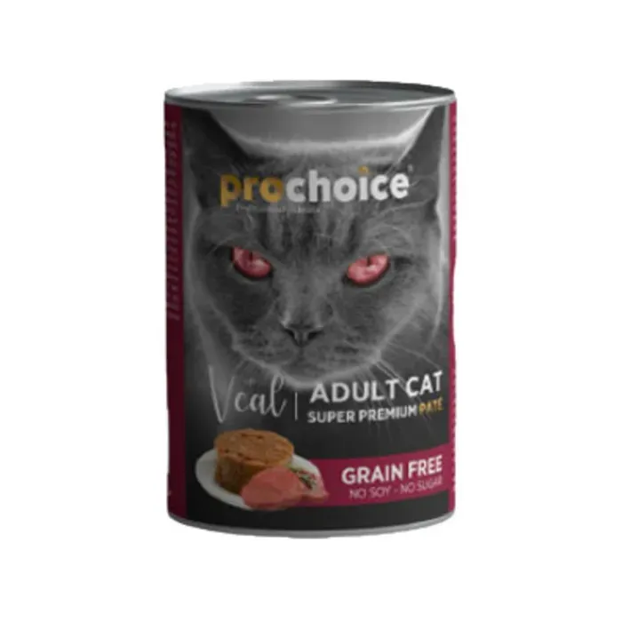 Pro Choice Dana Etli Adult Kedi Konserve 400 Gr